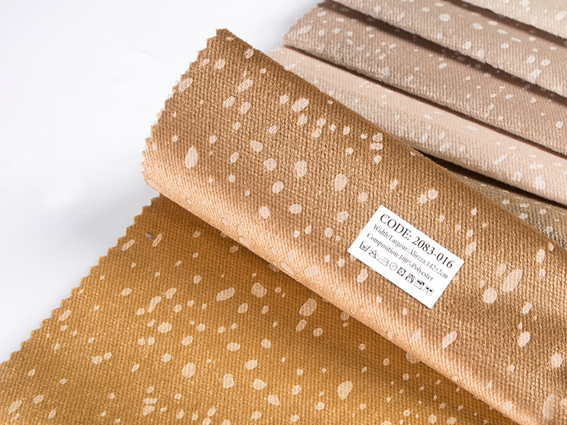 Allsidig fløyel bronsing Jacquard -stoff for tilpassbar pute