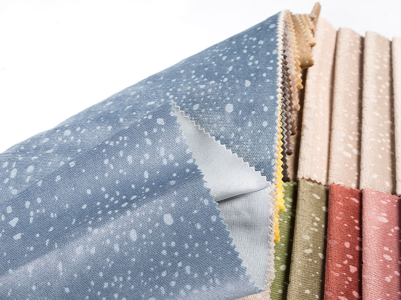 Allsidig fløyel bronsing Jacquard -stoff for tilpassbar pute