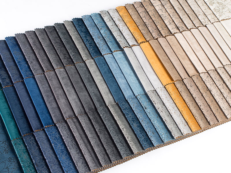 Fløyelsbronsende stoff for pute