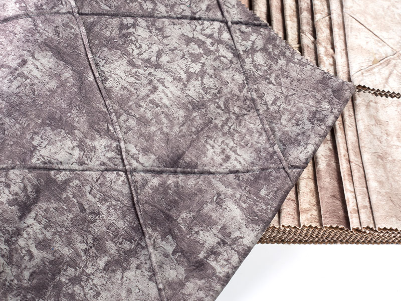 Premium Velvet Quilted Fabric - Elegant Home Decor