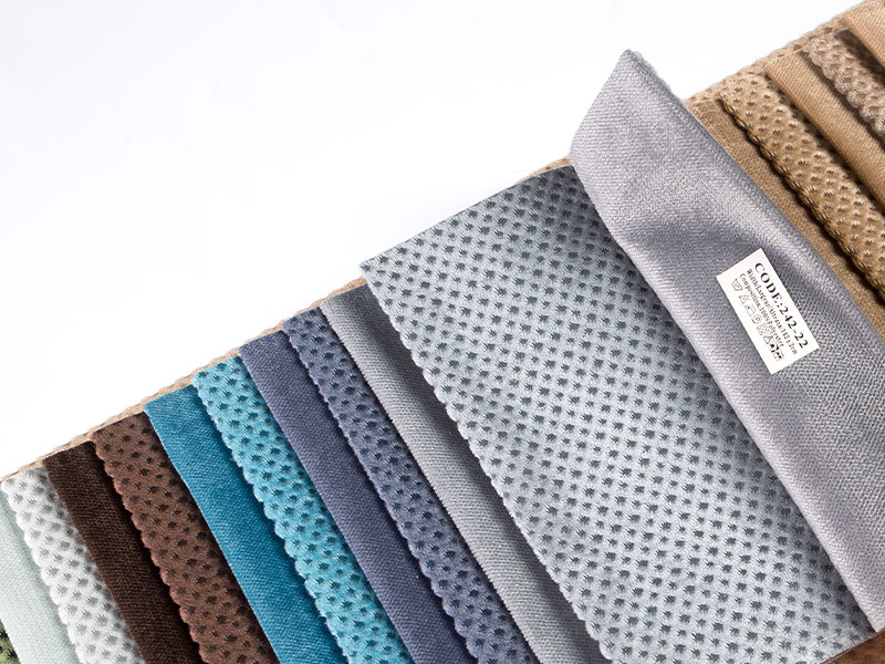 Luksuriøst Jacquard Fleece -stoff til hjemmeinnredning