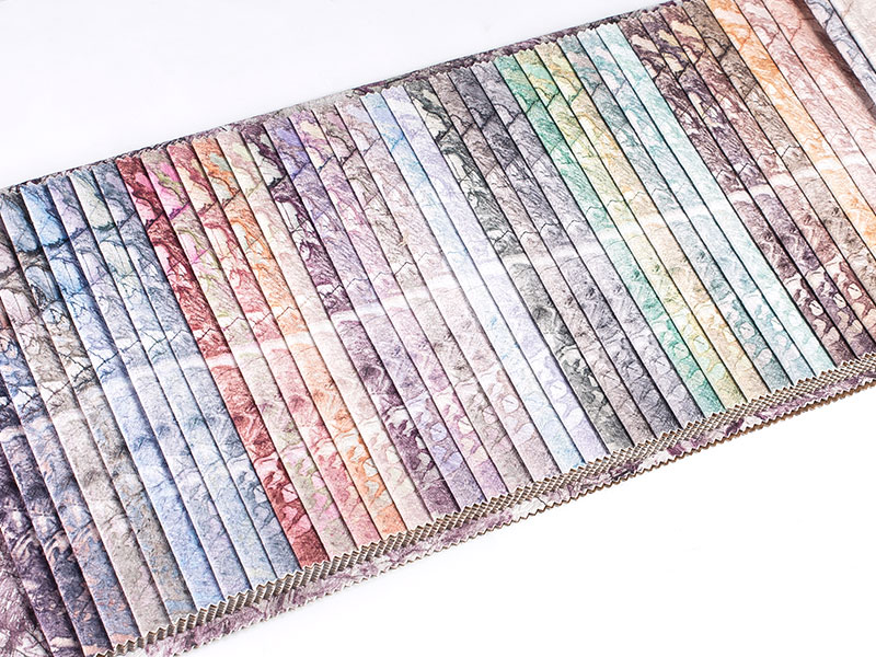 High -end trykt preg laminering av fløyelstoff - utsøkt og elegant