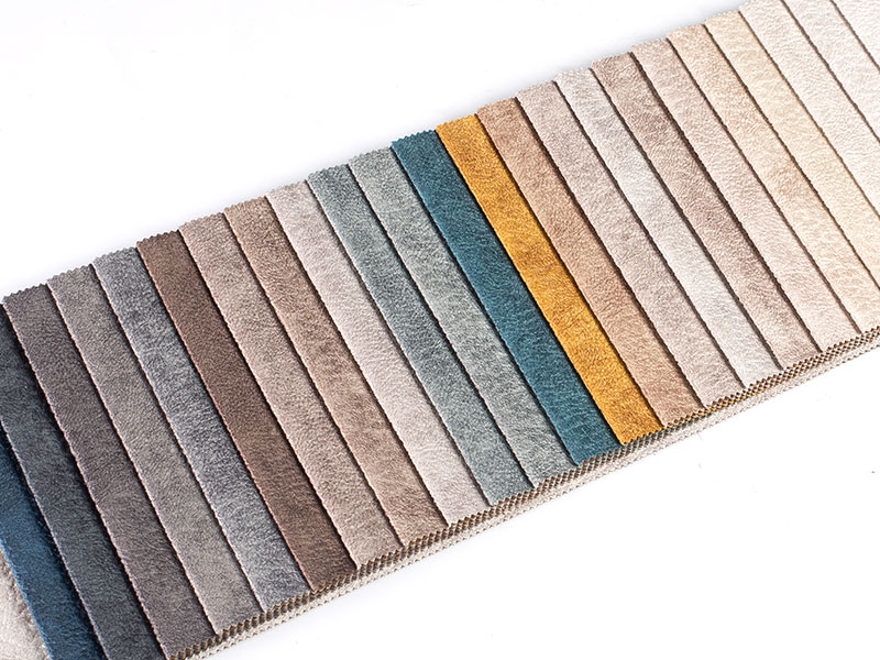 Høy kvalitet trykt preg laminering av fløyelsstoff til møbeltrekk og håndverk
