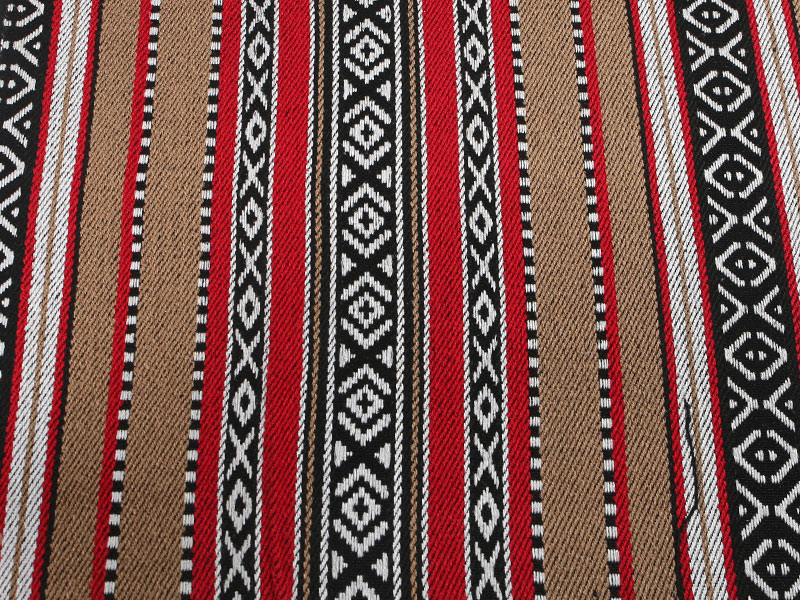 Vanntett holdbar 100% polyesterfarge vevd stripe stoff