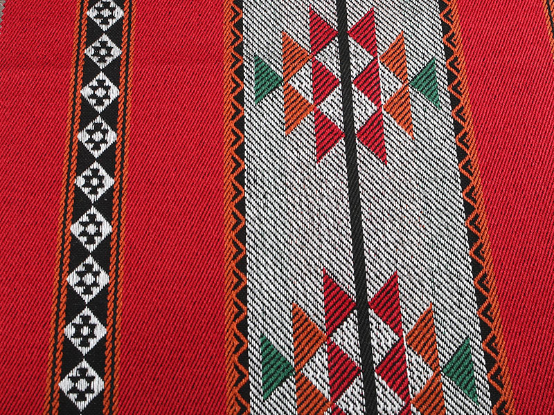 pustende strikket farge vevd stripe teltstoff