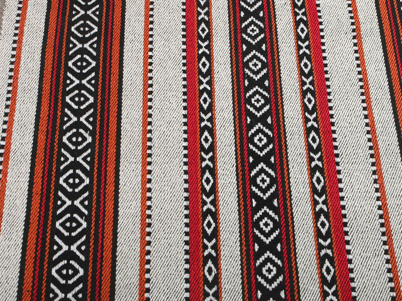 Vanntett holdbar 100% polyesterfarge vevd stripe stoff