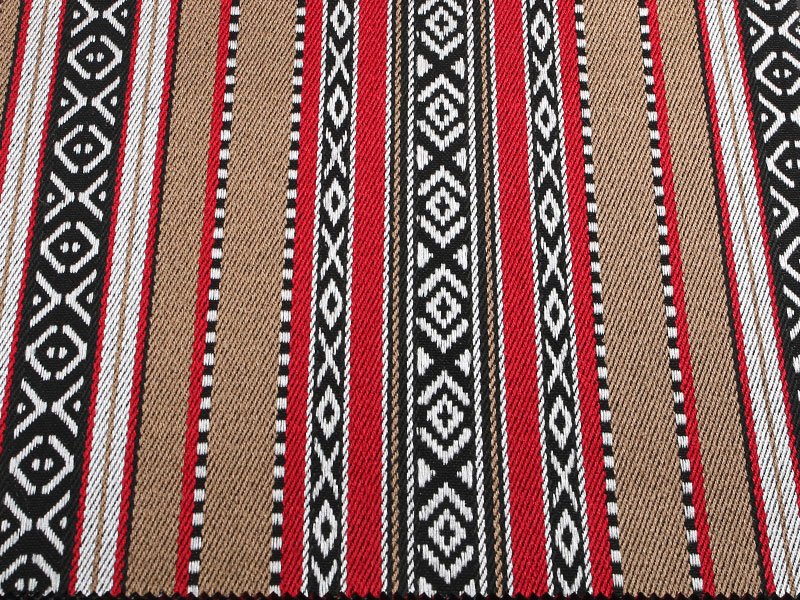 Vanntett holdbar 100% polyesterfarge vevd stripe stoff