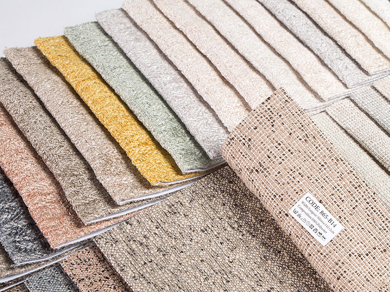 Premium Plain Chenille møbeltrekkstoff for møbler og bilinteriør