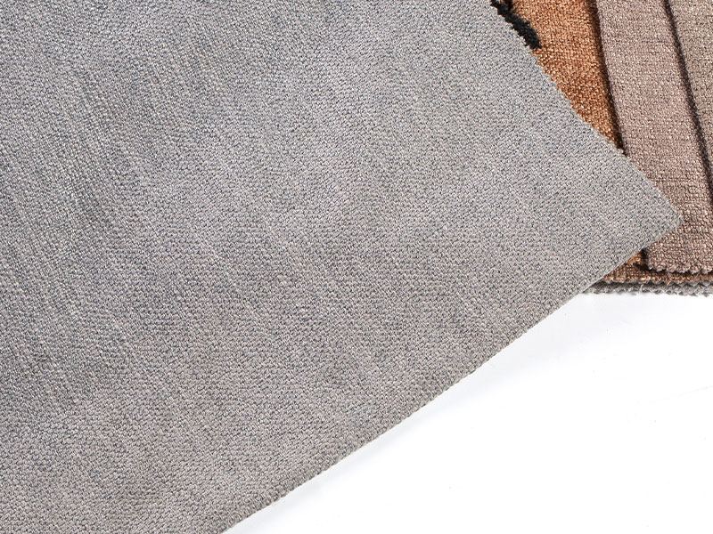 Mykt og luksuriøst vanlig Chenille -stoff for sofadeksler og kast