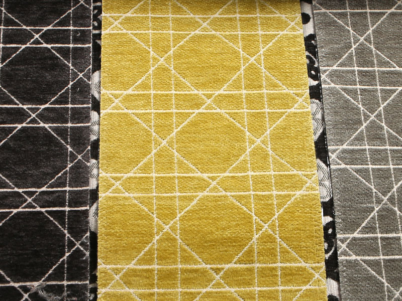 Chenille Jacquard møbeltrekkstoff til sofa pute sofa stol deksel mdn972