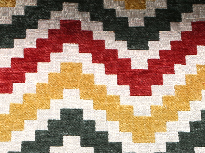 Chenille Jacquard møbeltrekkstoff til sofa pute sofa stol deksel mdn972