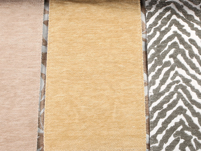 Blomstermønster Jacquard Chenille gardin Sofa møbeltrekkstoff MDN975