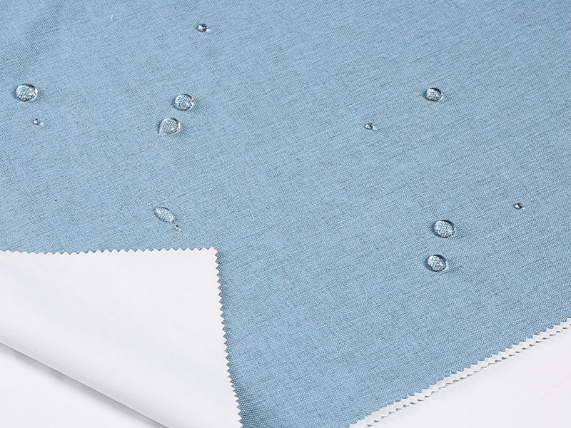100% polyester blackout vanntett belagt stoff
