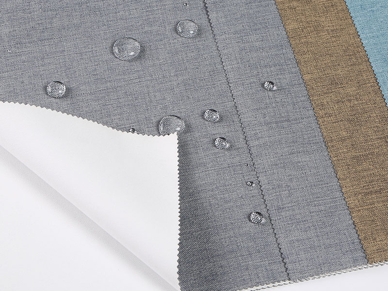 100% polyester blackout vanntett belagt stoff