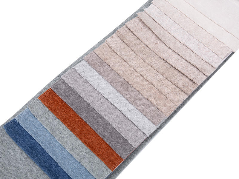 250 - 520 gsm Solidfarge Chenille møbeltrekk Stoff