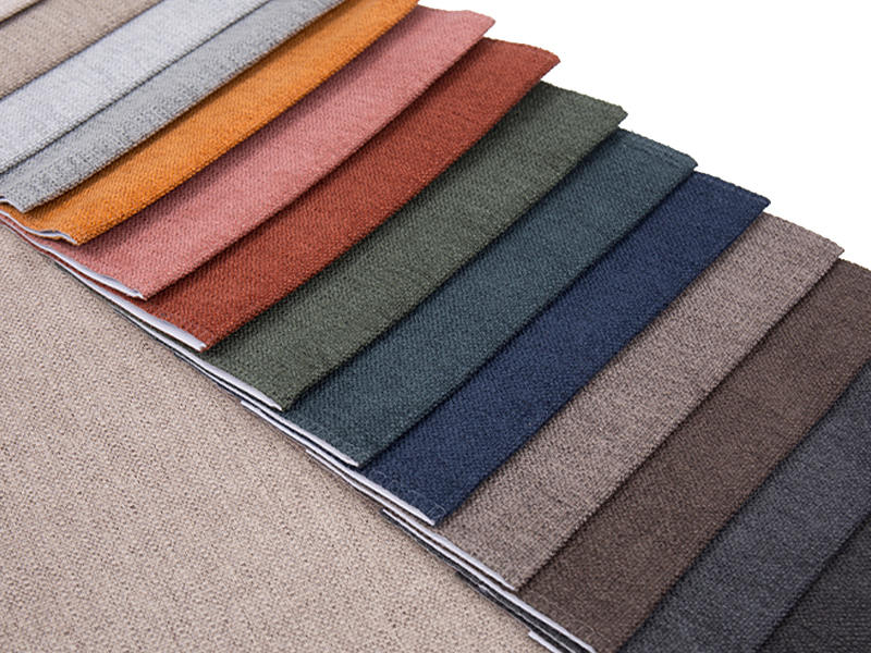 250 - 520 gsm Solidfarge Chenille møbeltrekk Stoff
