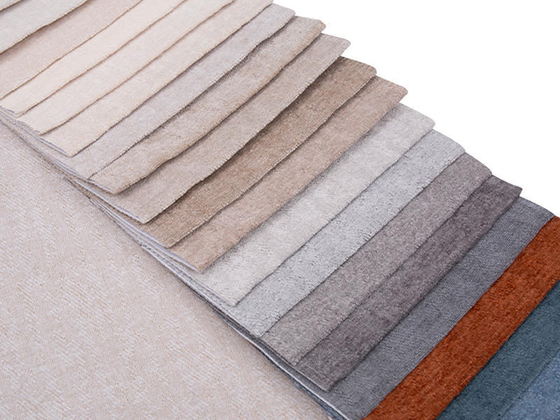 250 - 520 gsm Solidfarge Chenille møbeltrekk Stoff
