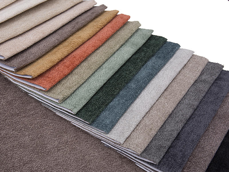 250 - 520 gsm Solidfarge Chenille møbeltrekk Stoff