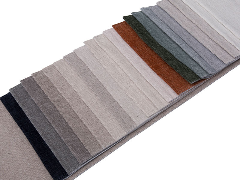 250 - 520 gsm Solidfarge Chenille møbeltrekk Stoff