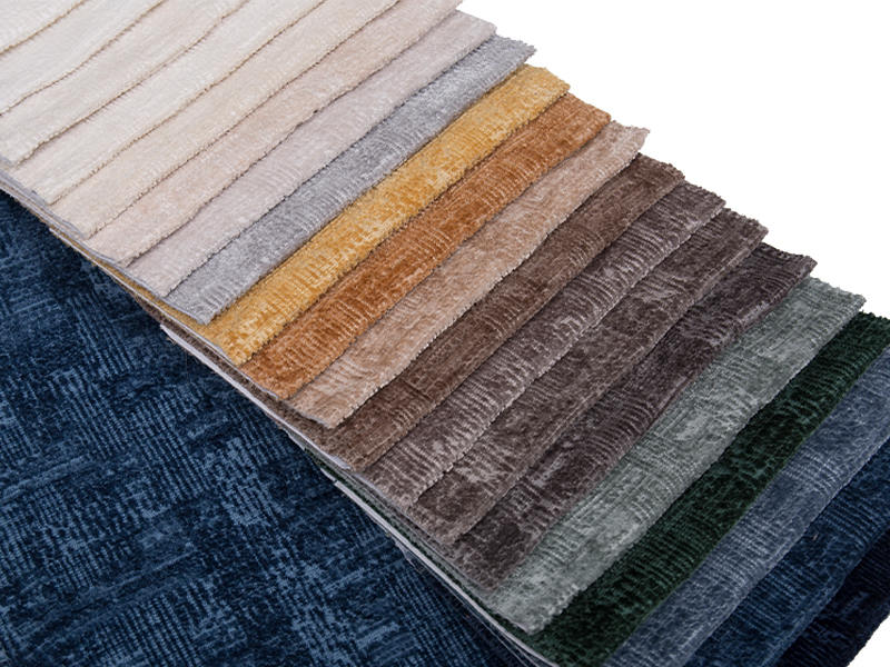 250 - 520 gsm Solidfarge Chenille møbeltrekk Stoff