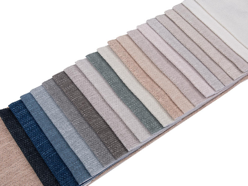 250 - 520 gsm Solidfarge Chenille møbeltrekk Stoff