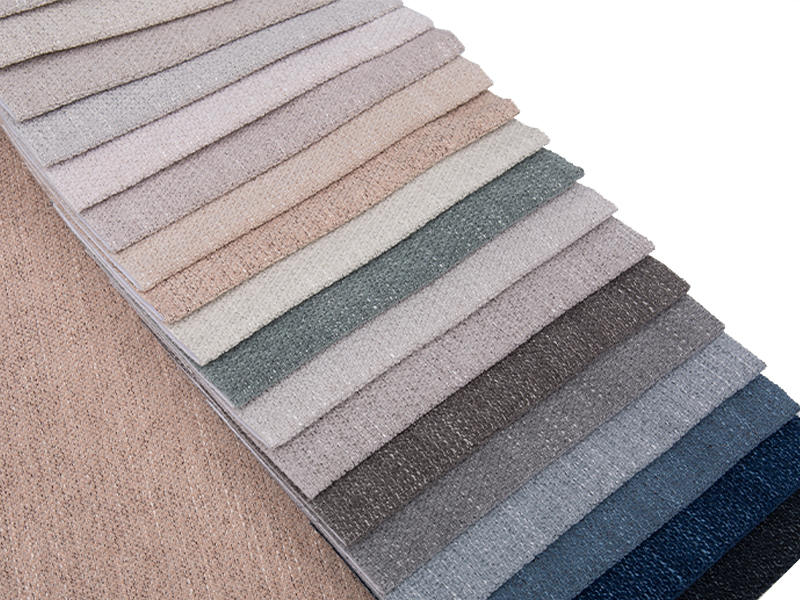 250 - 520 gsm Solidfarge Chenille møbeltrekk Stoff