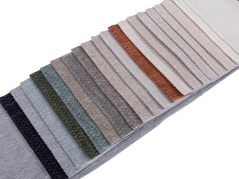 250 - 520 gsm Solidfarge Chenille møbeltrekk Stoff