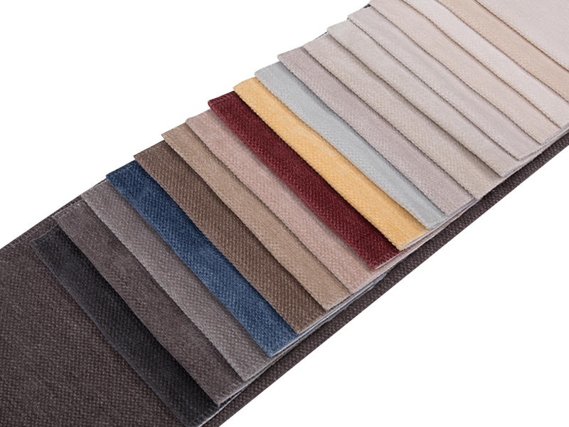 250 - 520 gsm Solidfarge Chenille møbeltrekk Stoff
