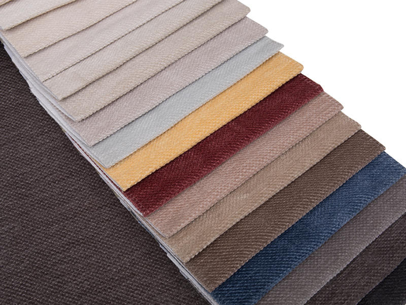 250 - 520 gsm Solidfarge Chenille møbeltrekk Stoff