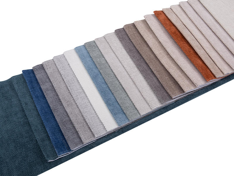 250 - 520 gsm Solidfarge Chenille møbeltrekk Stoff