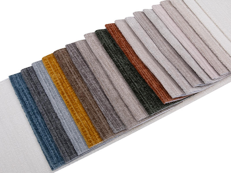 250 - 520 gsm Solidfarge Chenille møbeltrekk Stoff