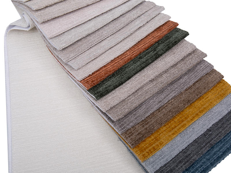 250 - 520 gsm Solidfarge Chenille møbeltrekk Stoff