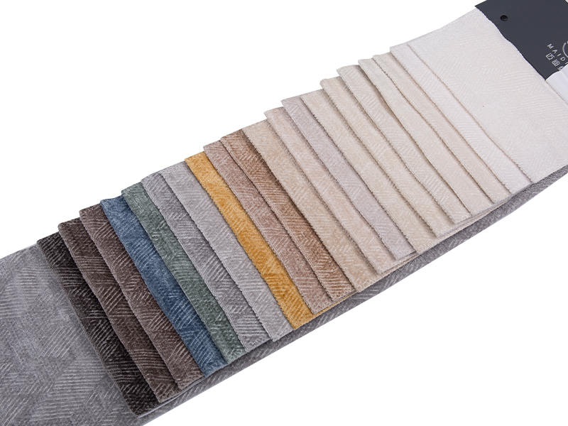 250 - 520 gsm Solidfarge Chenille møbeltrekk Stoff