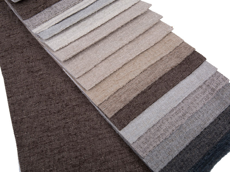 250 - 520 gsm Solidfarge Chenille møbeltrekk Stoff