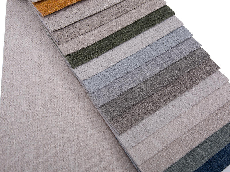 250 - 520 gsm Solidfarge Chenille møbeltrekk Stoff